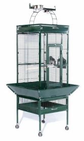 Small Wrought Iron Select Bird Cage (Option: Chalk White)