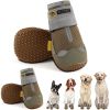 Dog Boots Breathable Dog Shoes for Small Medium Large Dogs; Waterproof Anti-Slip Puppy Booties Paw Protector for Hot Pavement Winter Snow Hiking with